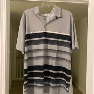 Clemens nike dri fit golf polo
